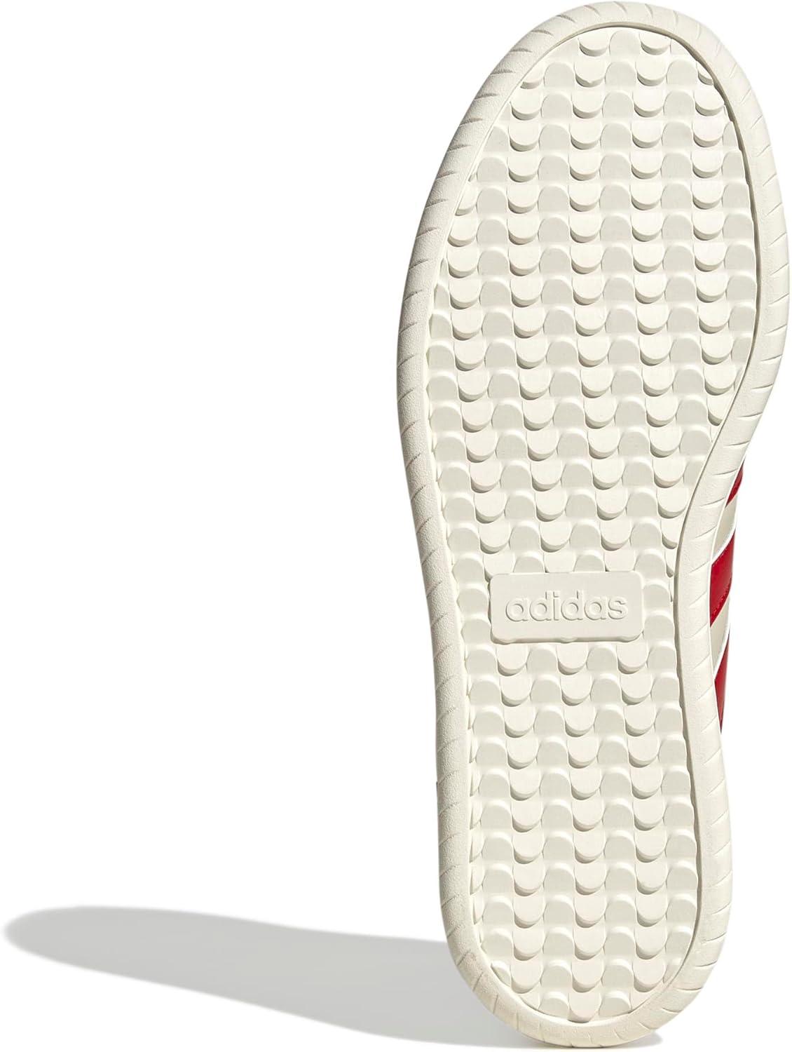 imageadidas Mens Barreda Fashion SneakersAluminaBetter ScarletWonder Beige