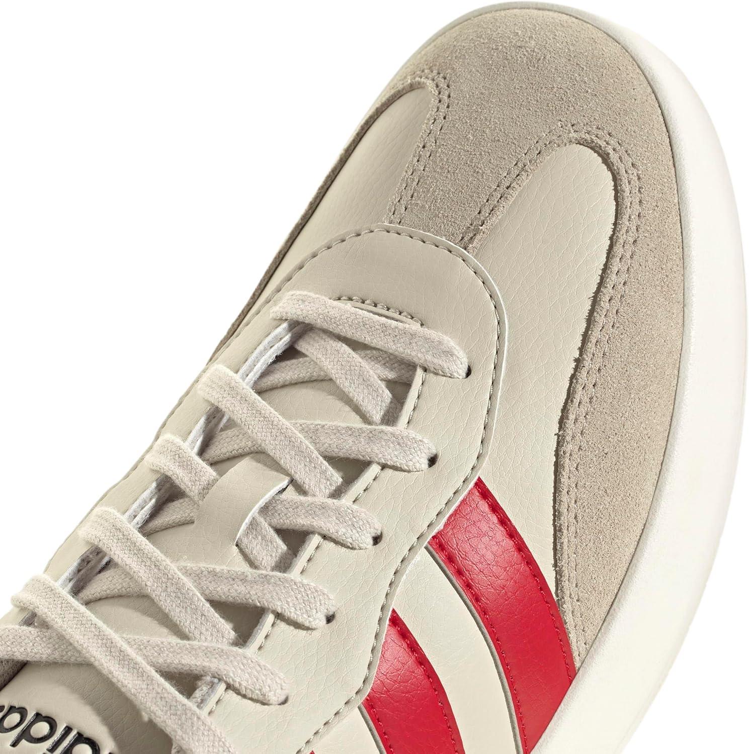imageadidas Mens Barreda Fashion SneakersAluminaBetter ScarletWonder Beige