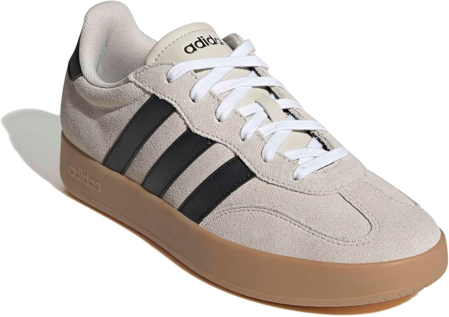 imageadidas Mens Barreda Fashion SneakersAluminaBlackGum