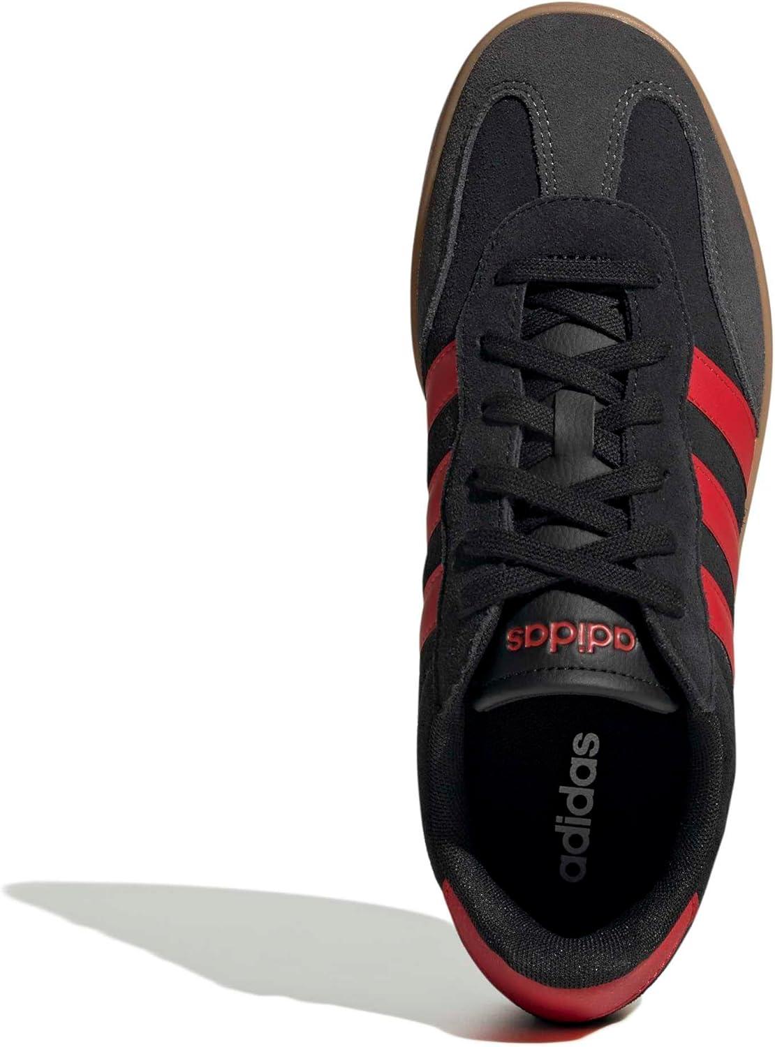 imageadidas Mens Barreda Fashion SneakersBlackBetter ScarletGum