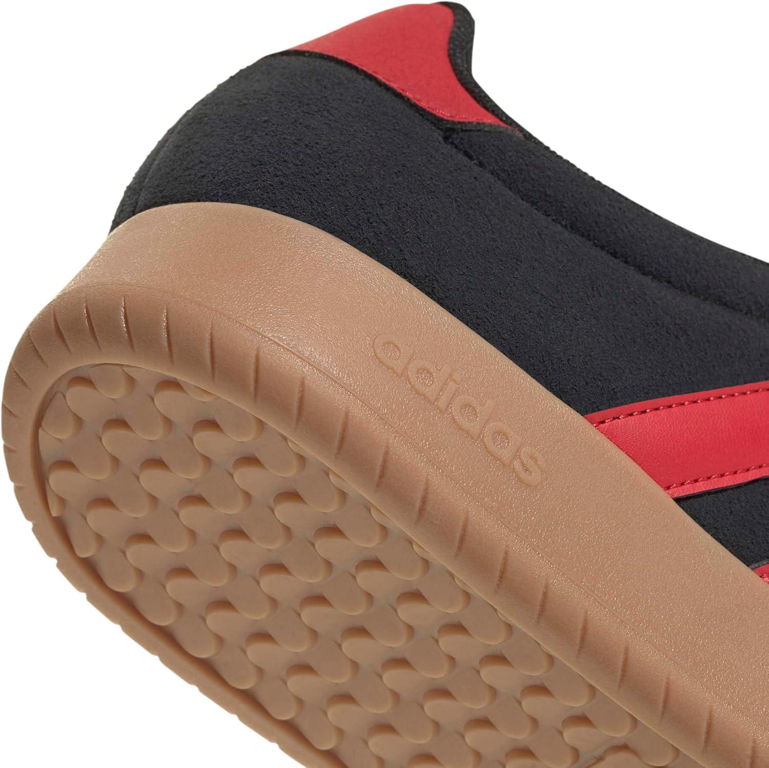 imageadidas Mens Barreda Fashion SneakersBlackBetter ScarletGum