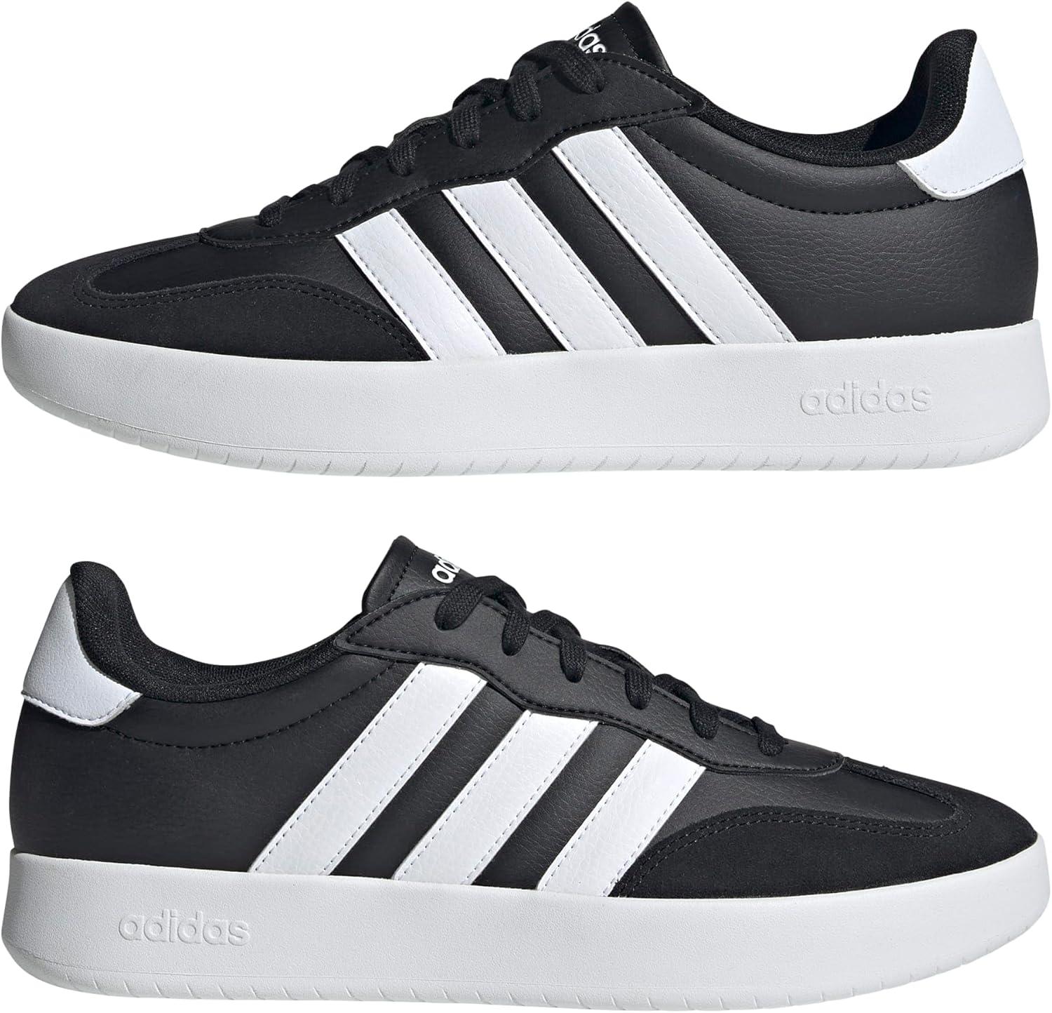 imageadidas Mens Barreda Fashion SneakersBlackWhiteBlack