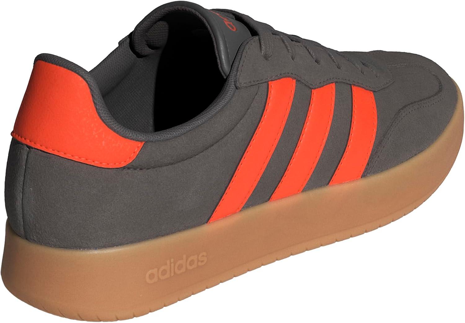 imageadidas Mens Barreda Fashion SneakersCharcoalImpact OrangeGum