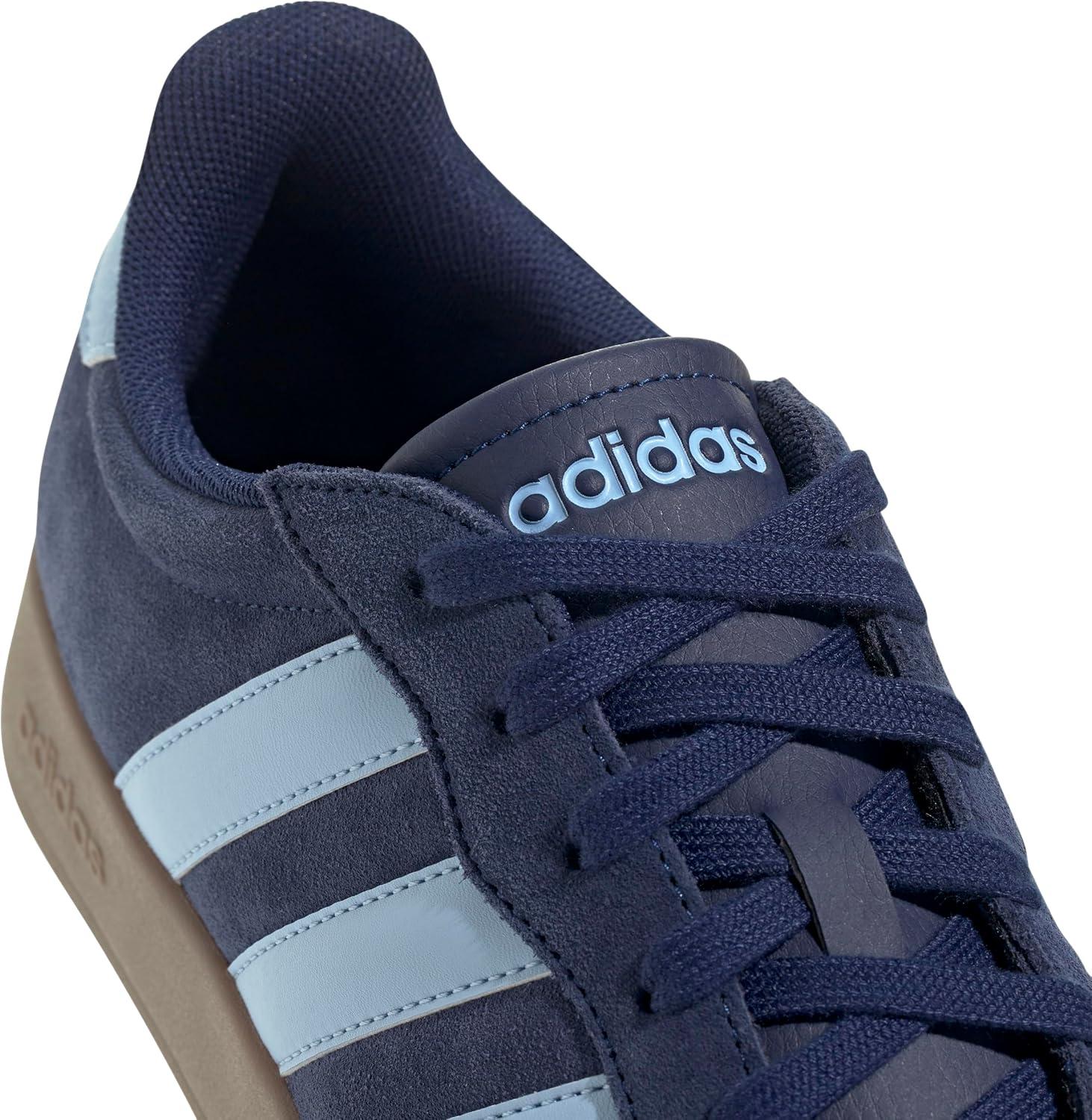 imageadidas Mens Barreda Fashion SneakersDark BlueBlueGum