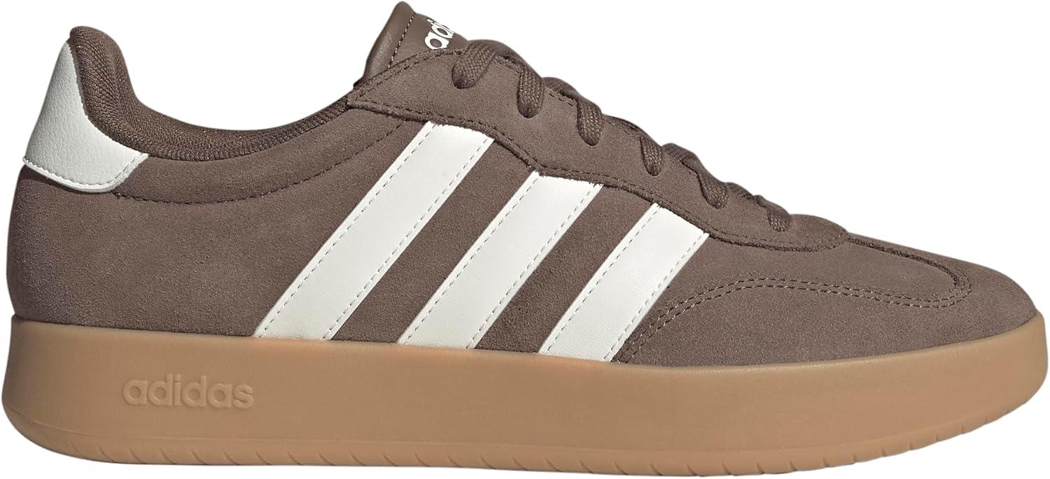 imageadidas Mens Barreda Fashion SneakersEarth StrataOff WhiteGum