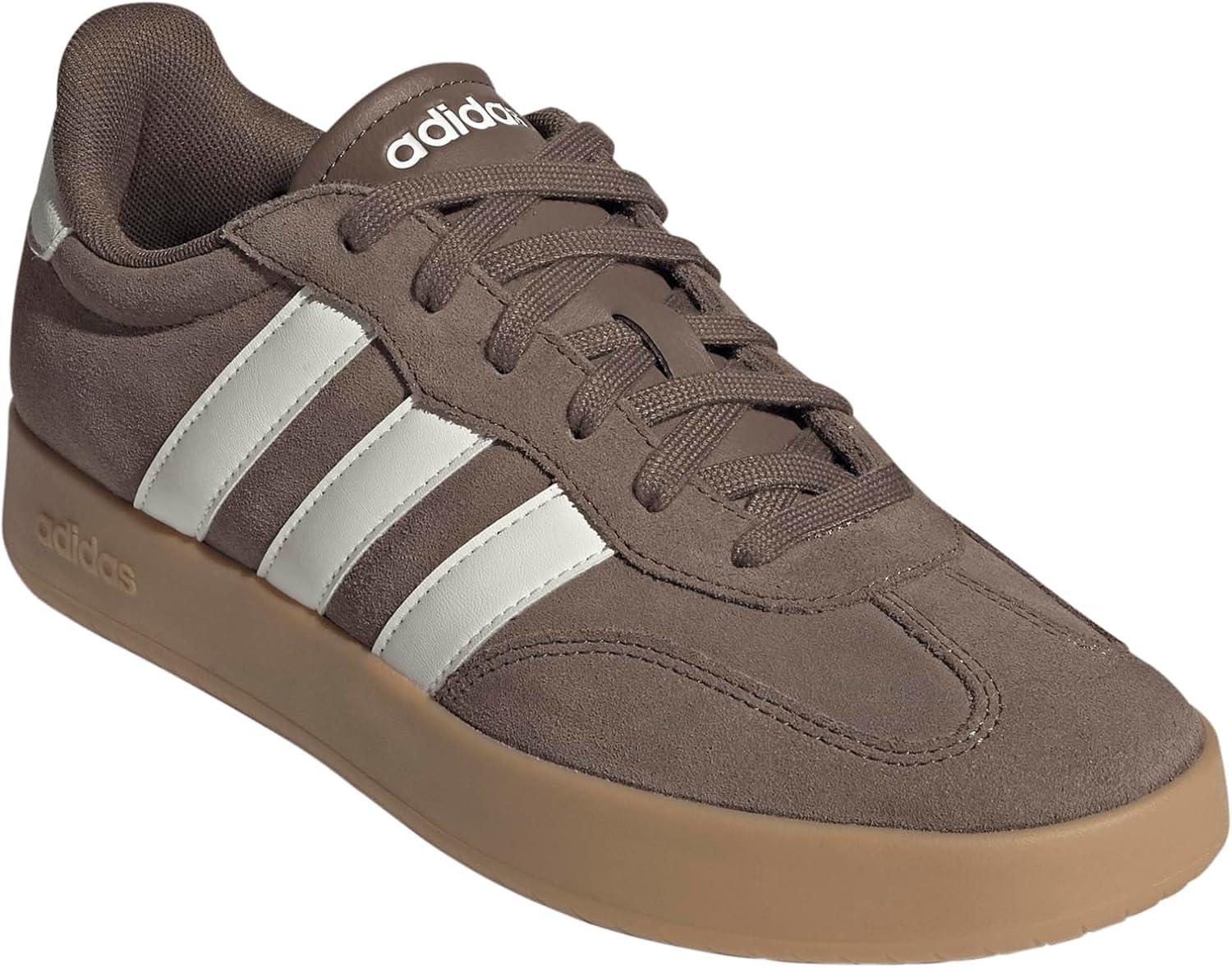 imageadidas Mens Barreda Fashion SneakersEarth StrataOff WhiteGum