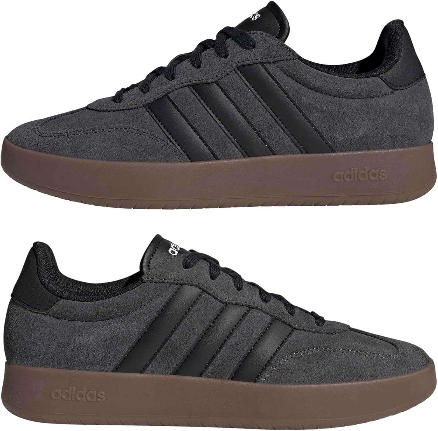 imageadidas Mens Barreda Fashion SneakersGreyBlackGum