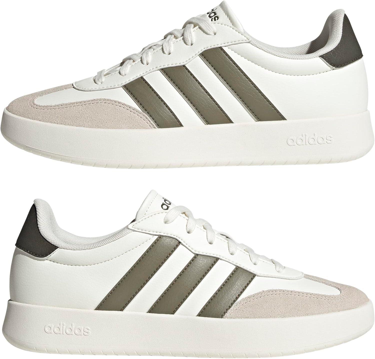 imageadidas Mens Barreda Fashion SneakersOff WhiteOlive StrataAlumina
