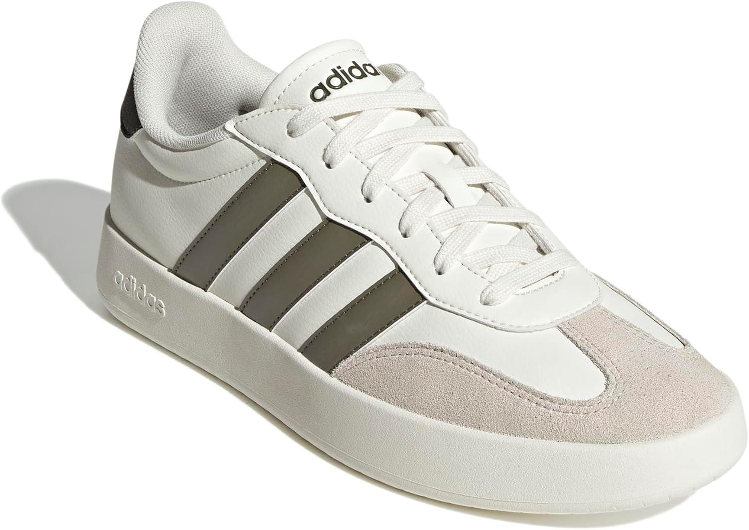 imageadidas Mens Barreda Fashion SneakersOff WhiteOlive StrataAlumina