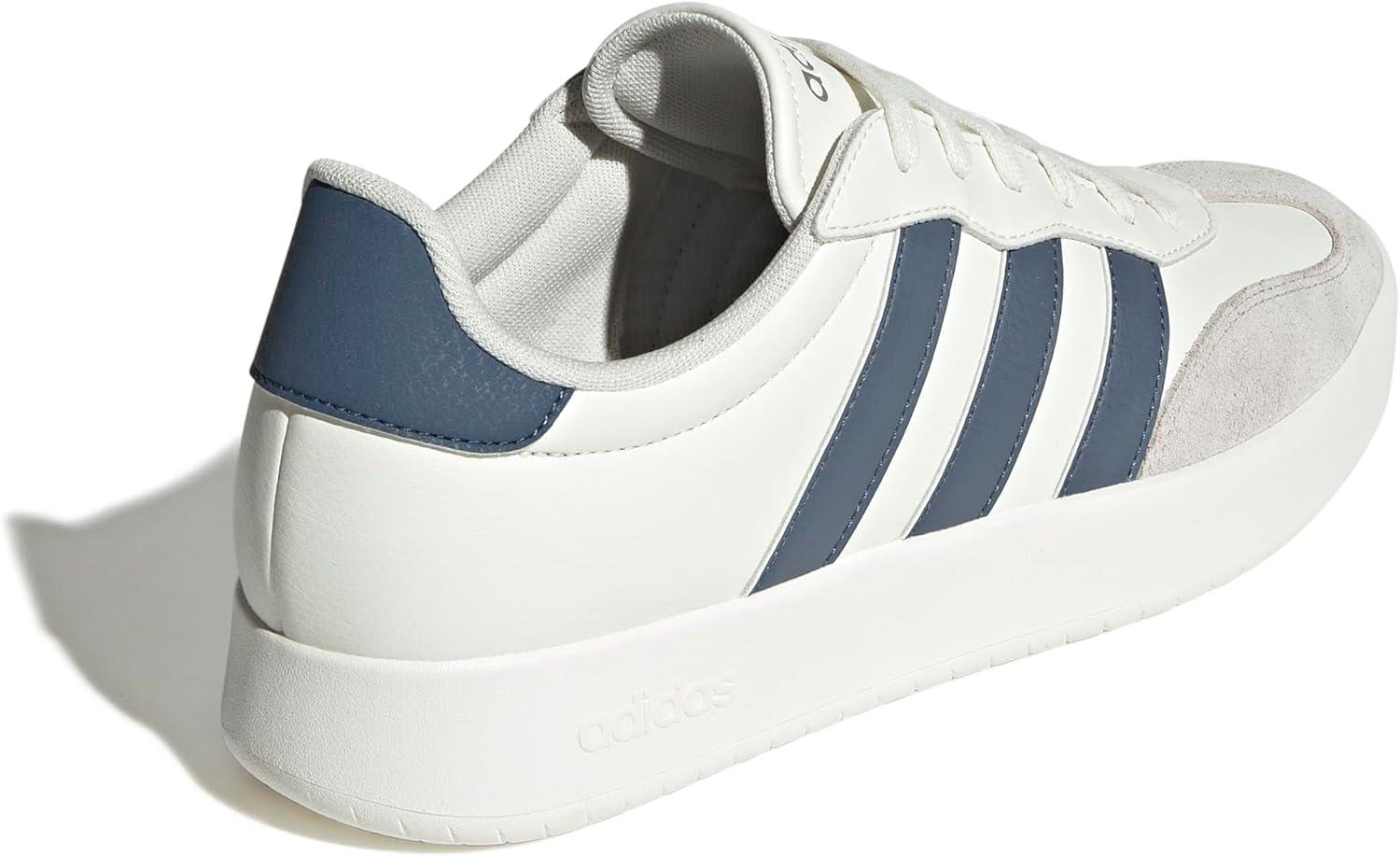 imageadidas Mens Barreda Fashion SneakersOff WhitePreloved InkGrey