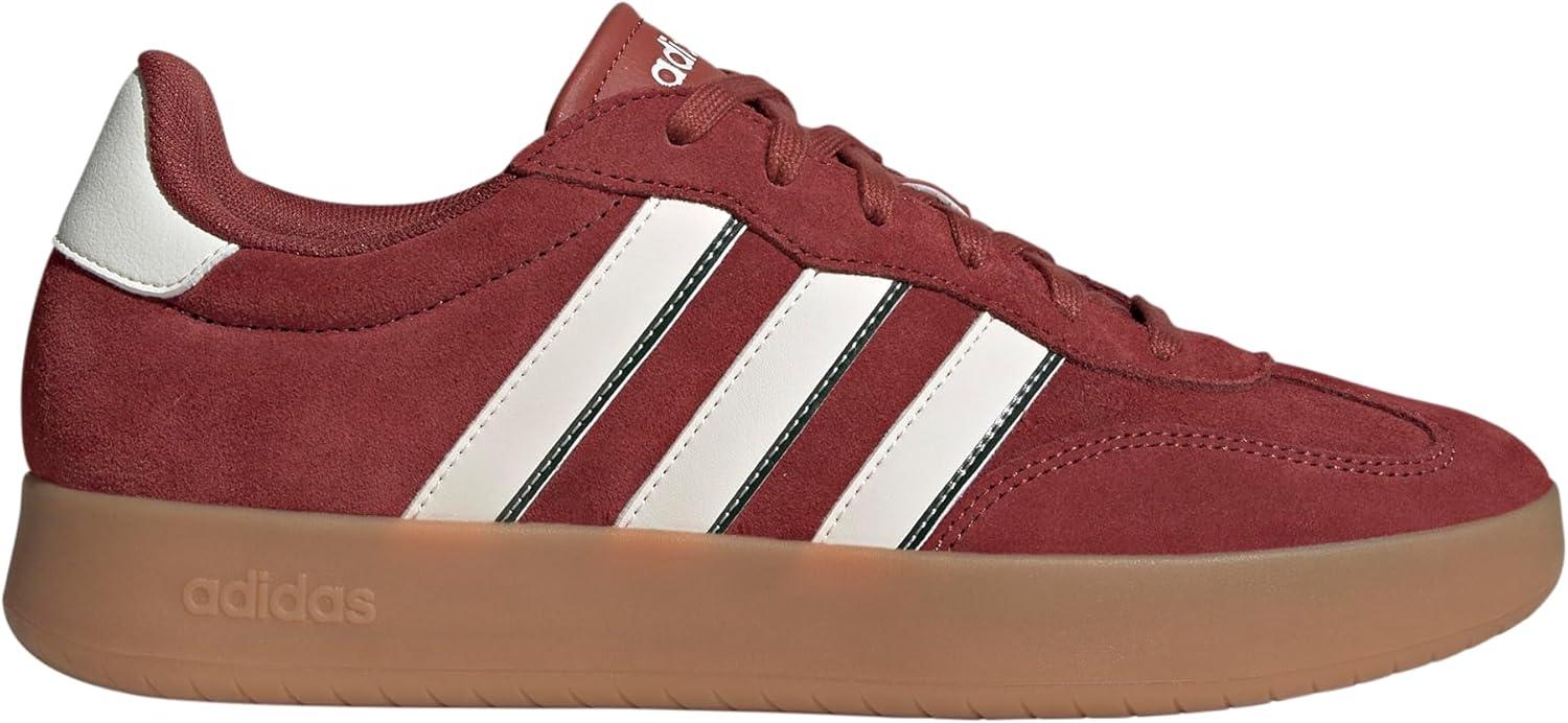 imageadidas Mens Barreda Fashion SneakersPreloved RubyOff WhiteCollegiate Green