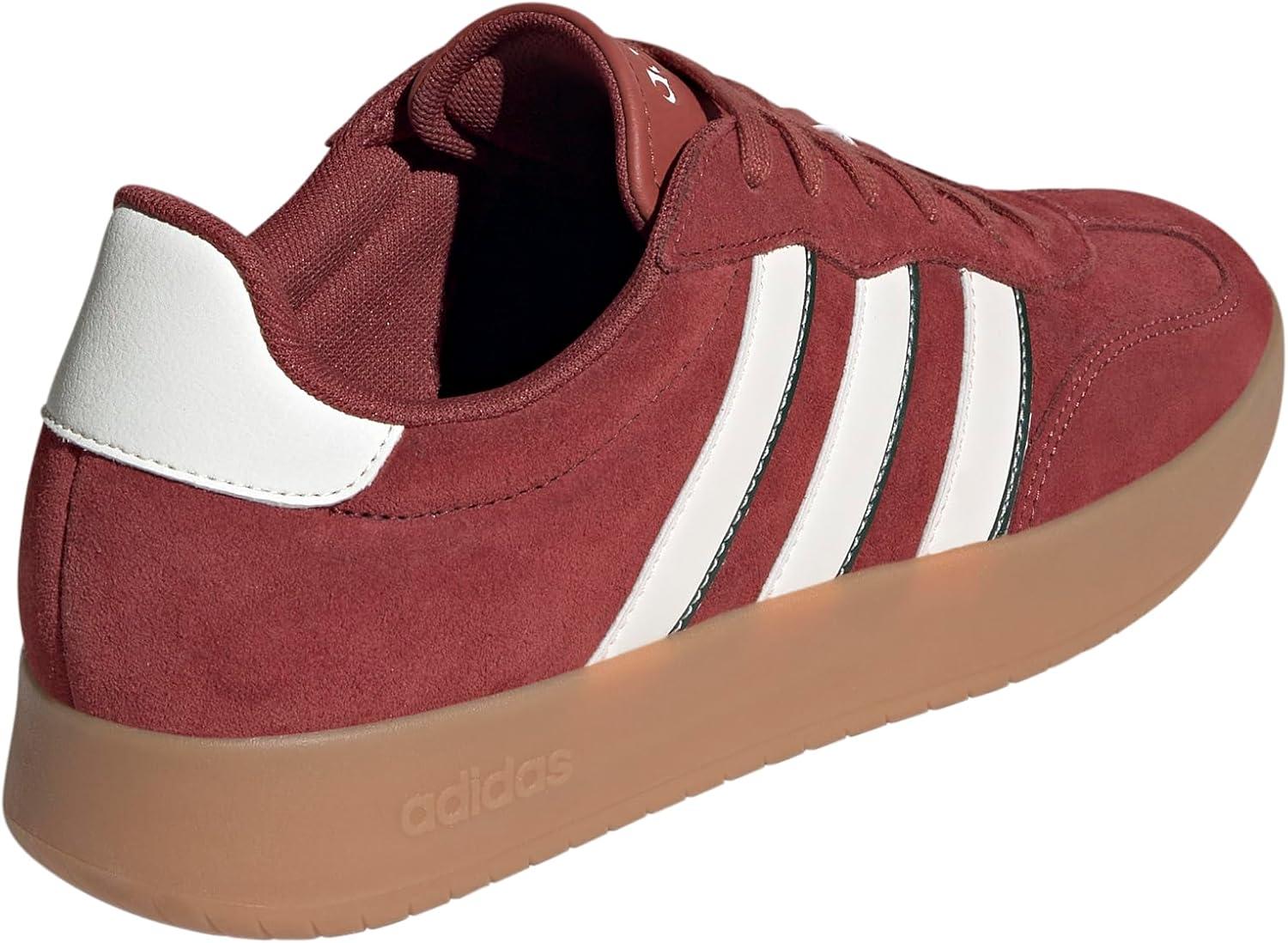 imageadidas Mens Barreda Fashion SneakersPreloved RubyOff WhiteCollegiate Green