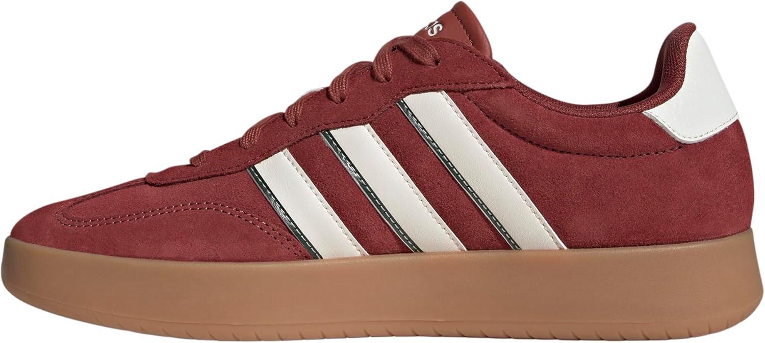 imageadidas Mens Barreda Fashion SneakersPreloved RubyOff WhiteCollegiate Green