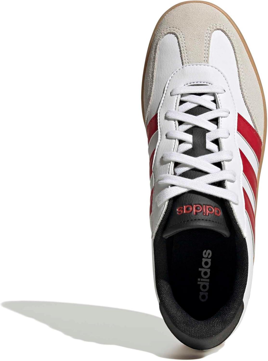 imageadidas Mens Barreda Fashion SneakersWhiteBetter ScarletBlack