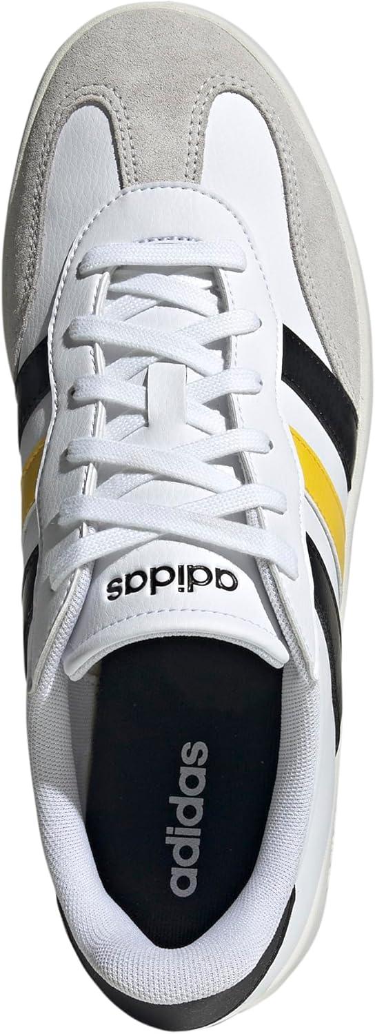 imageadidas Mens Barreda Fashion SneakersWhiteBlackUtility Yellow