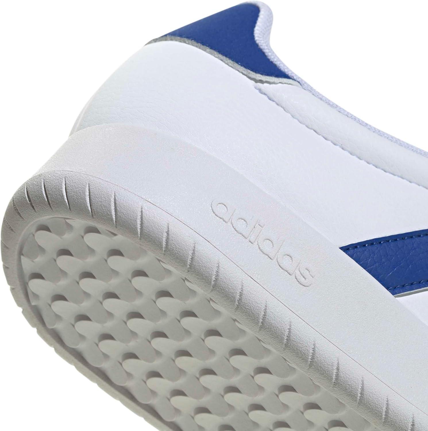 imageadidas Mens Barreda Fashion SneakersWhiteTeam Royal BlueBetter Scarlet