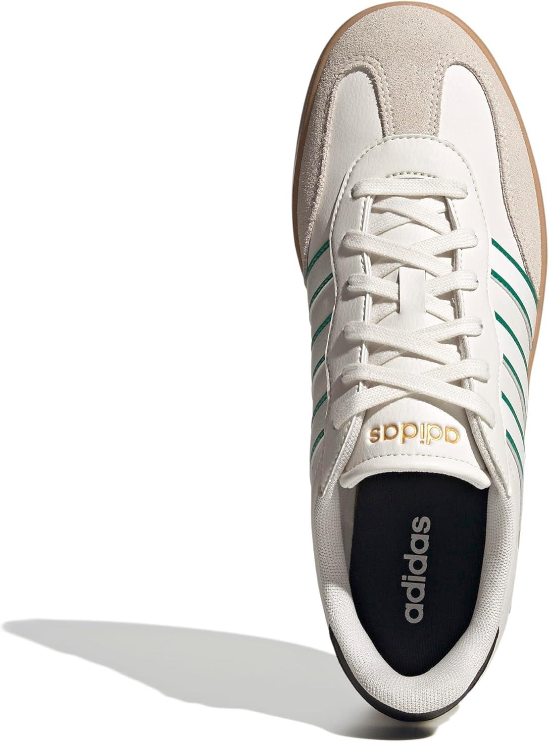 imageadidas Mens Barreda Fashion SneakersWhiteWhiteCourt Green
