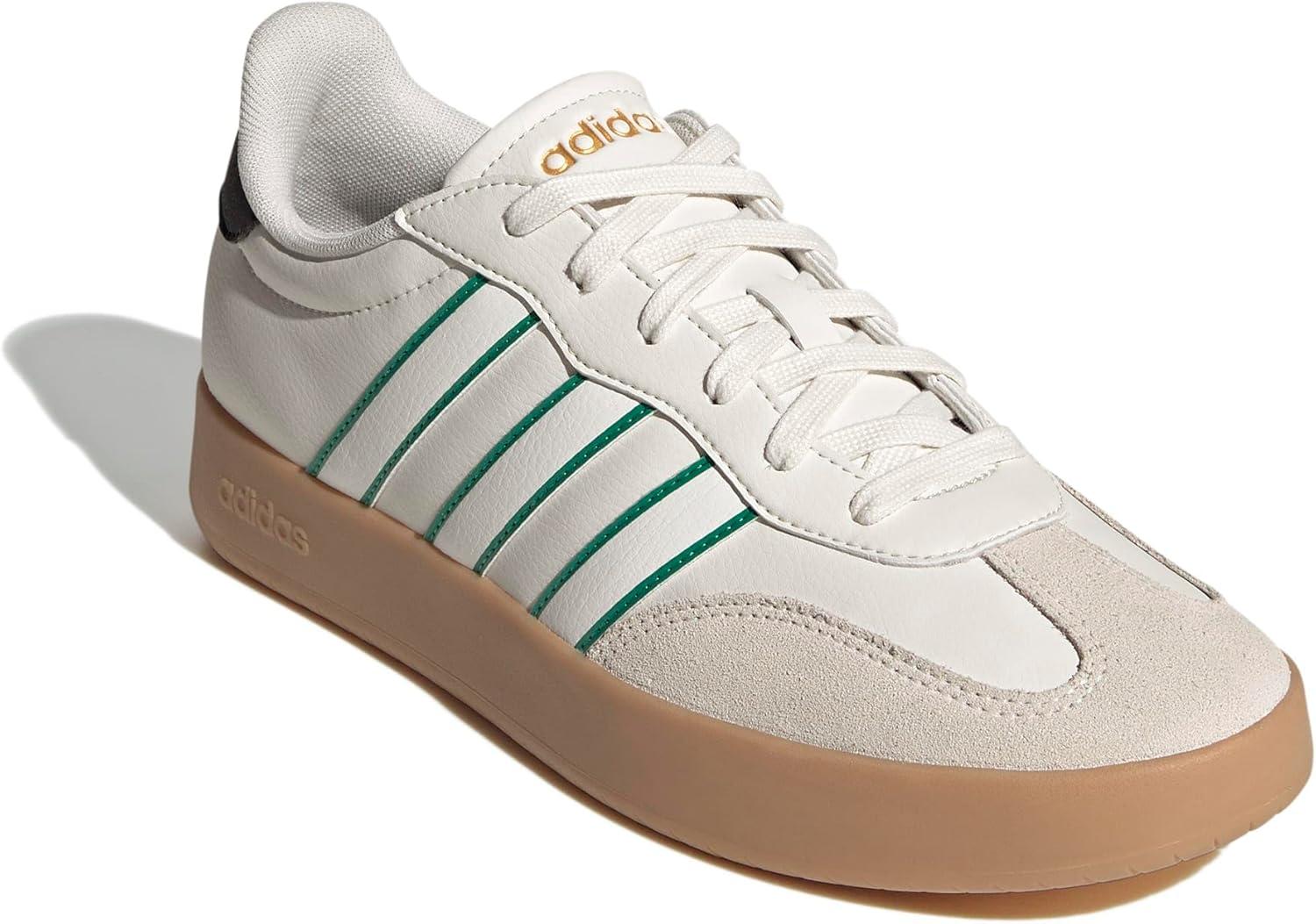 imageadidas Mens Barreda Fashion SneakersWhiteWhiteCourt Green