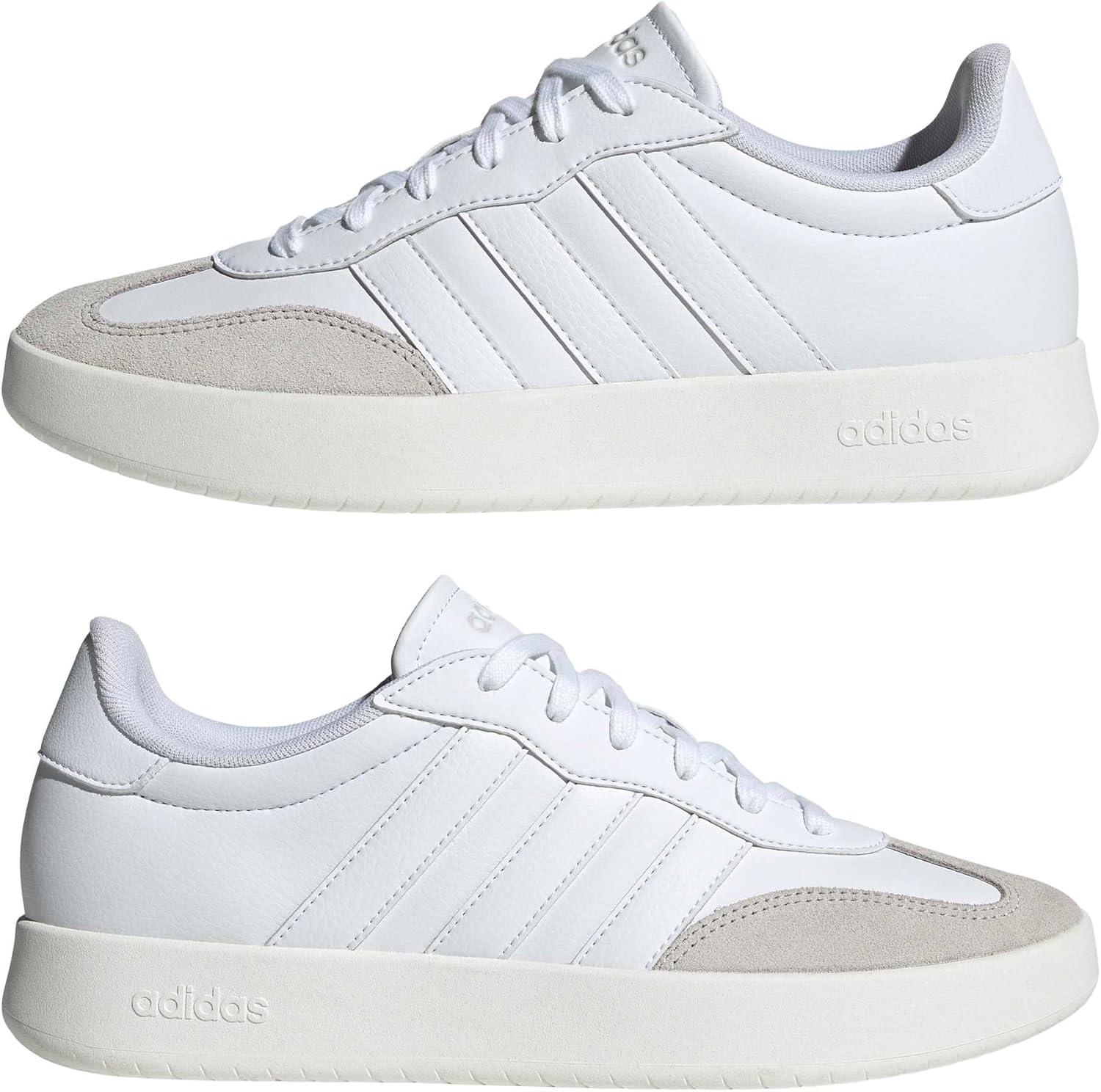imageadidas Mens Barreda Fashion SneakersWhiteWhiteGrey