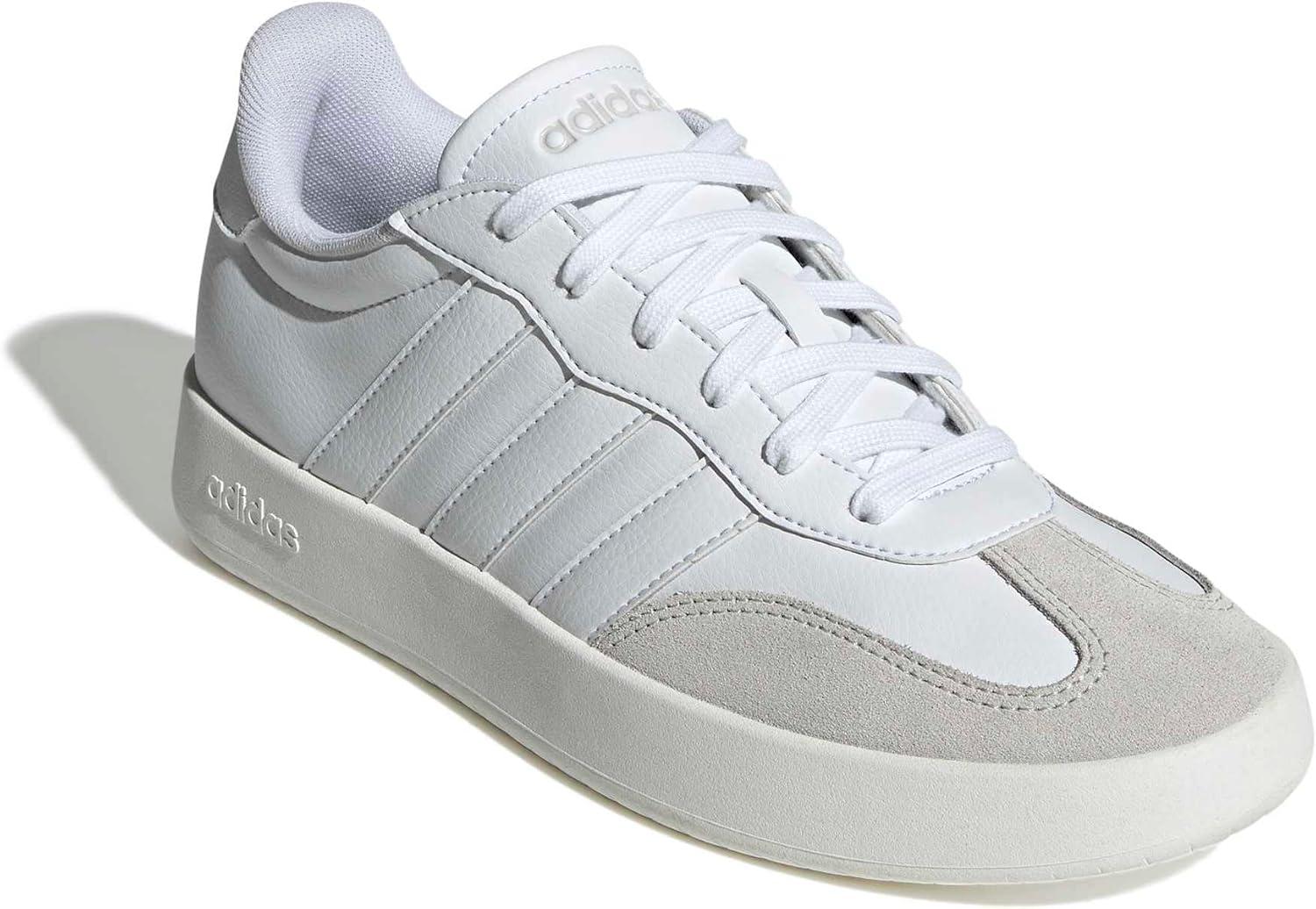 imageadidas Mens Barreda Fashion SneakersWhiteWhiteGrey