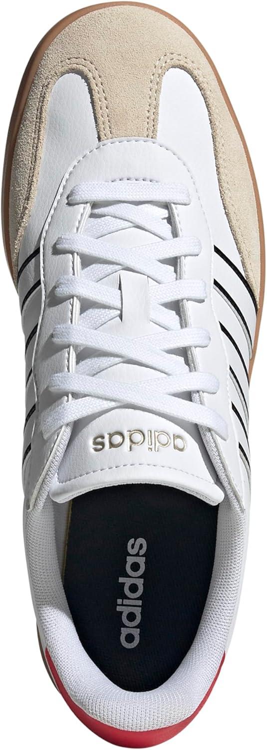 imageadidas Mens Barreda Fashion SneakersWhiteWhitePure Ruby