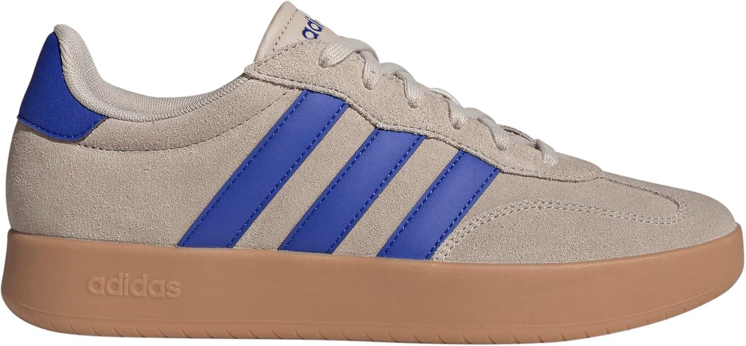 imageadidas Mens Barreda Fashion SneakersWonder BeigeLucid BlueGum