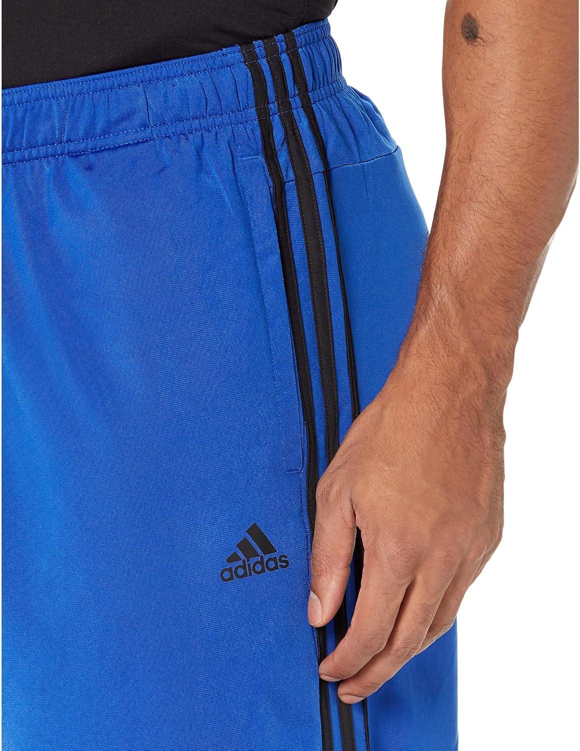 imageadidas Mens Essentials Warmup Open Hem 3stripes Tracksuit BottomsTeam Royal BlueBlack