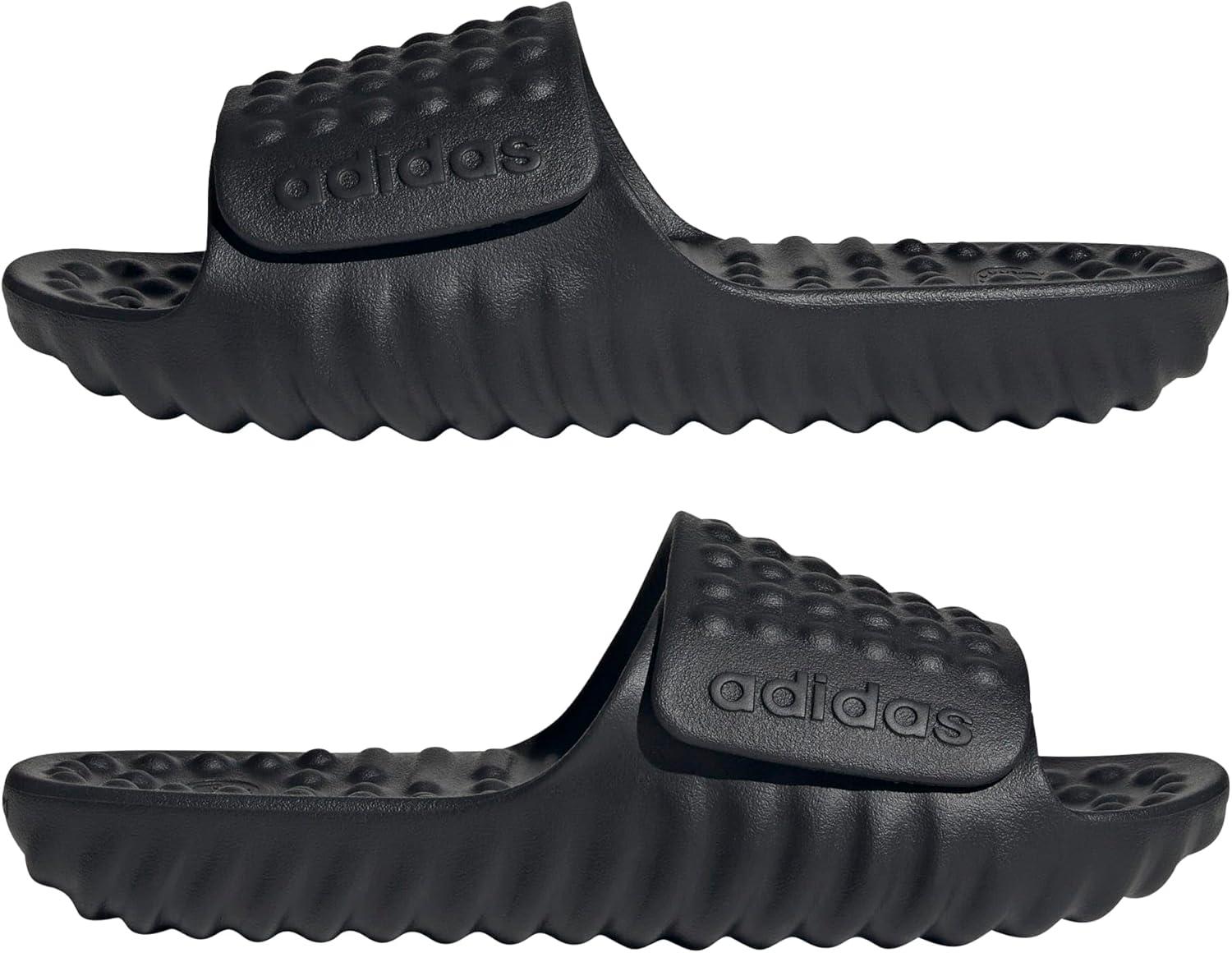 imageadidas Unisex Adult Adissage 360rec Slide SandalsBlackBlackBlack
