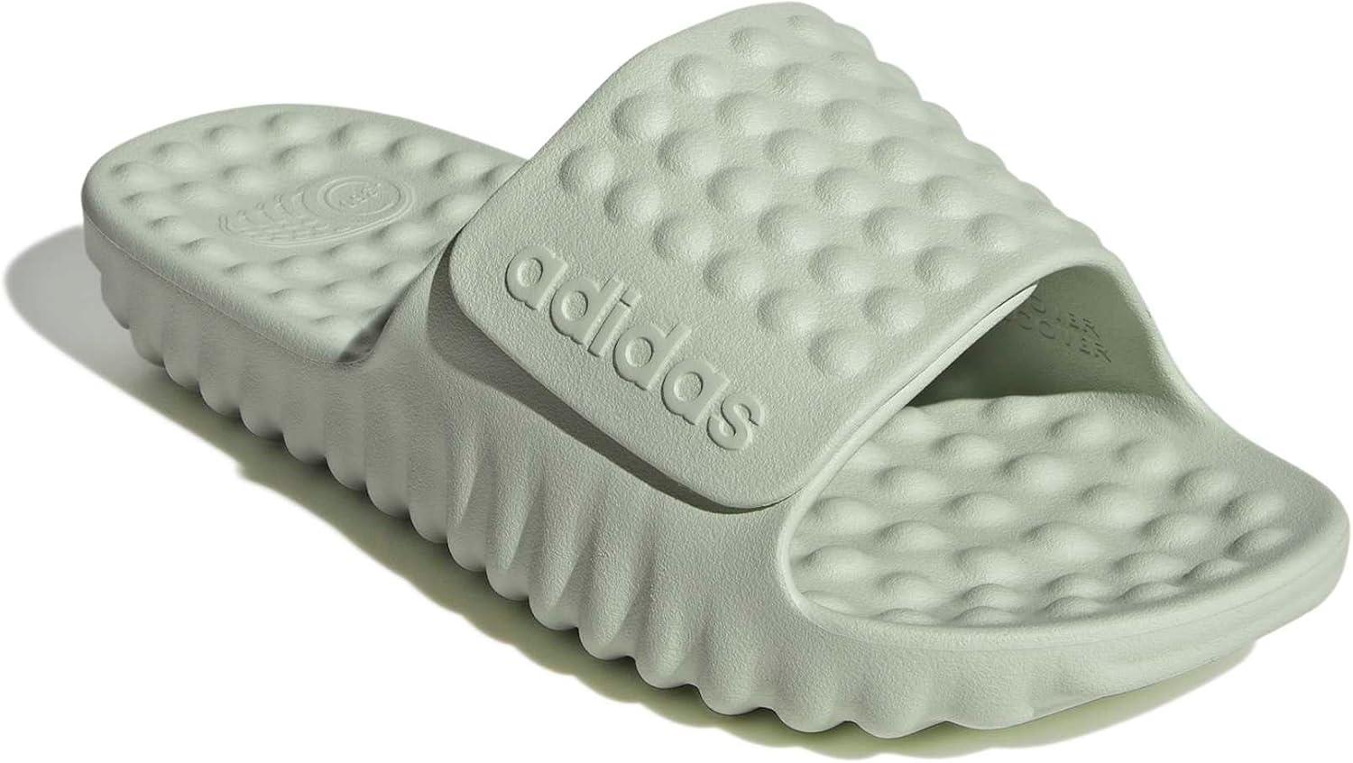 imageadidas Unisex Adult Adissage 360rec Slide SandalsLinen GreenLinen GreenLinen Green