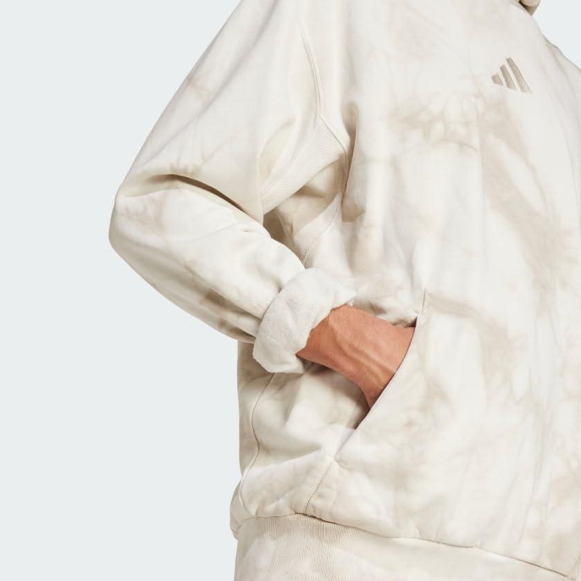 imageadidas mens All Szn Fleece Wash HoodieAlumina