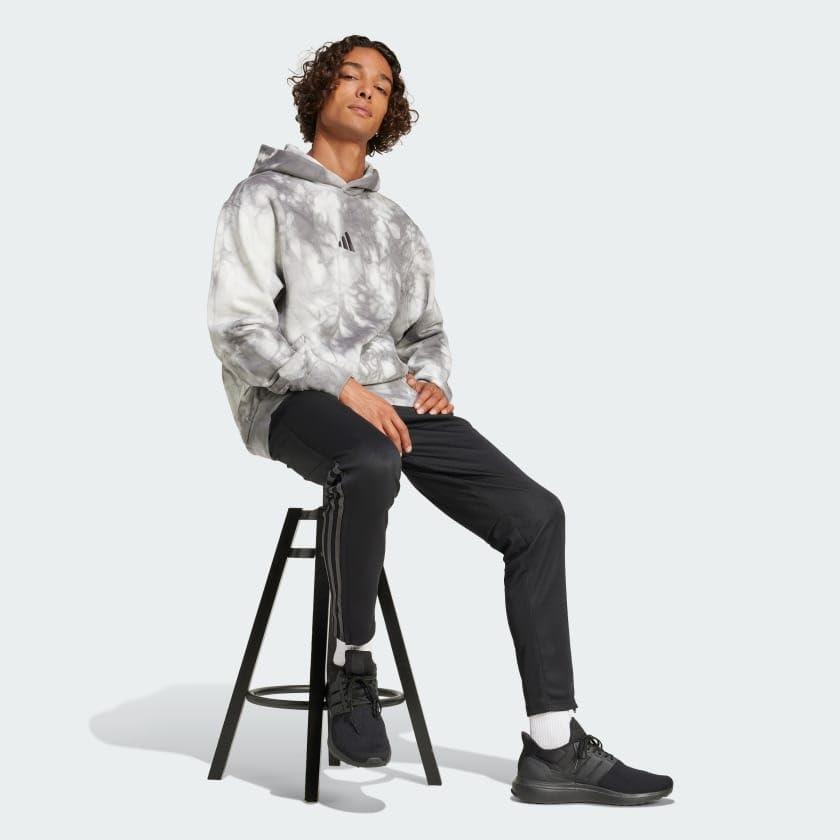 imageadidas mens All Szn Fleece Wash HoodieGrey