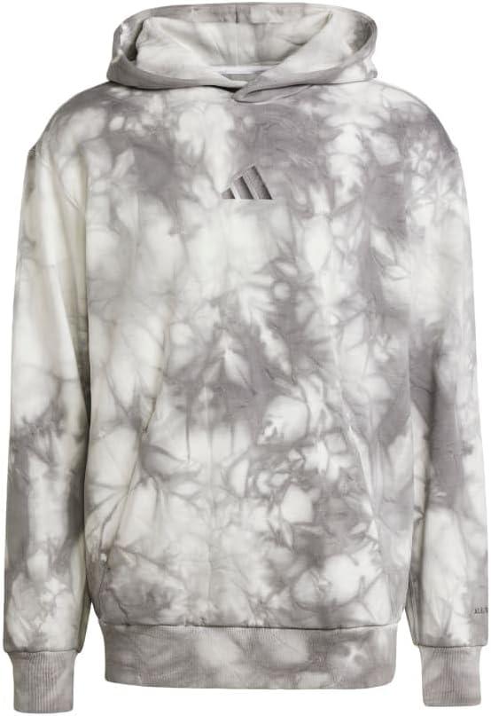 imageadidas mens All Szn Fleece Wash HoodieGrey