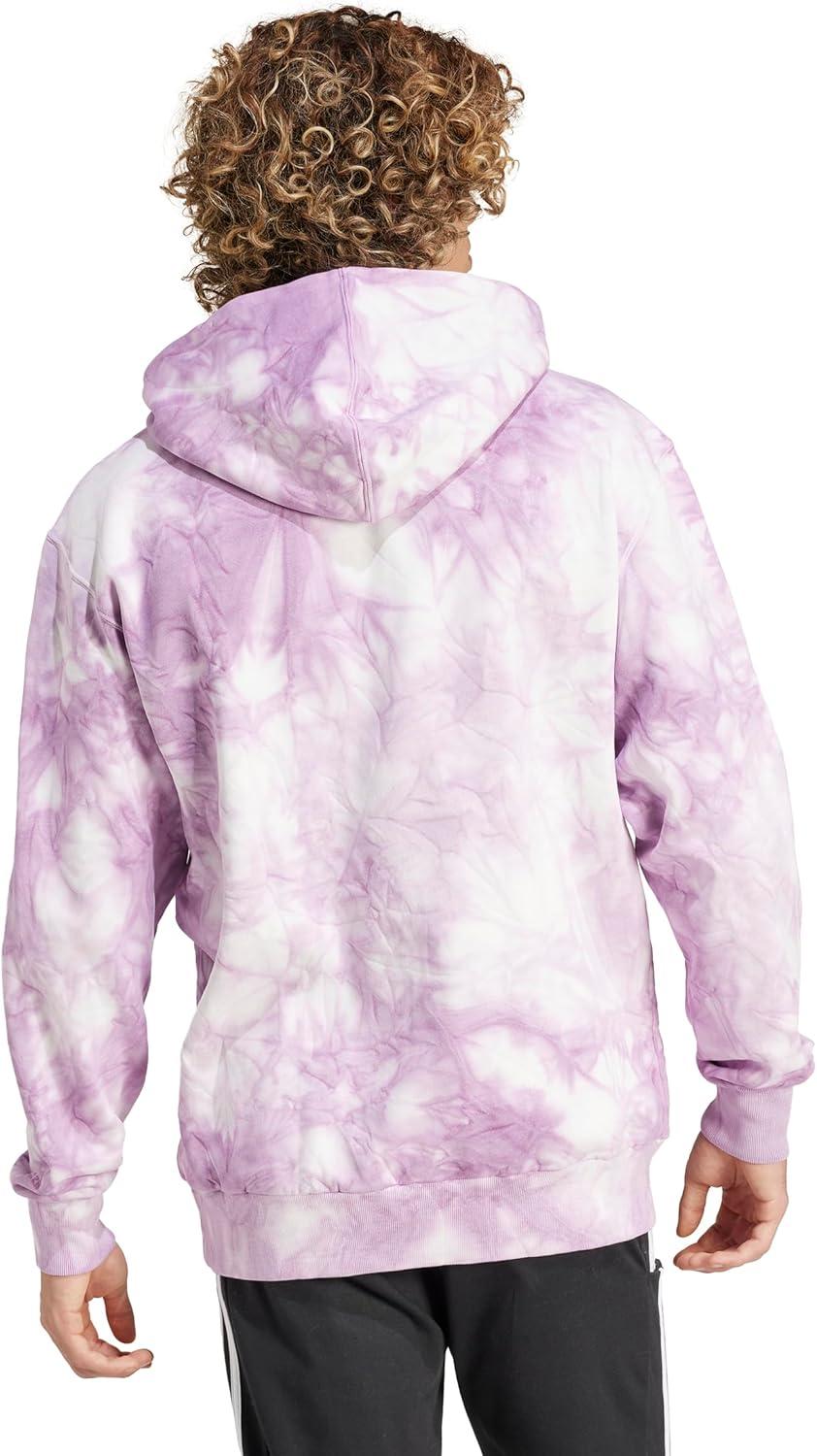 imageadidas mens All Szn Fleece Wash HoodiePreloved Purple