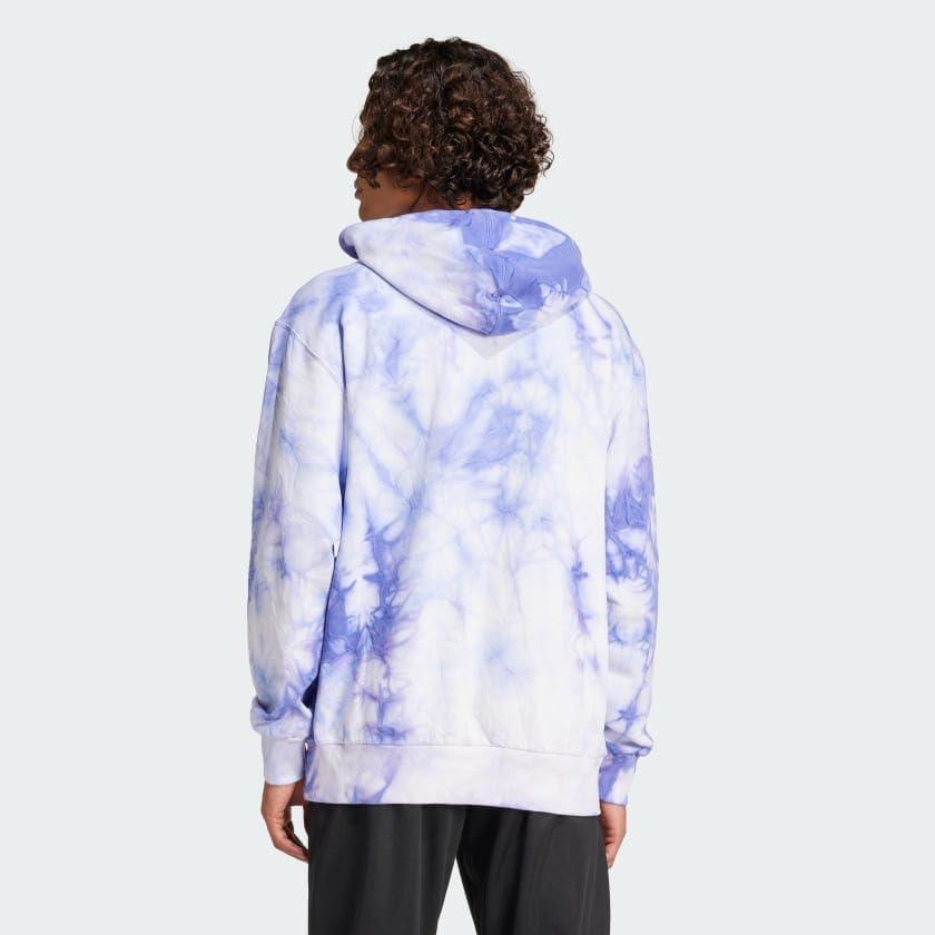 imageadidas mens All Szn Fleece Wash HoodieSemi Cobalt Blue