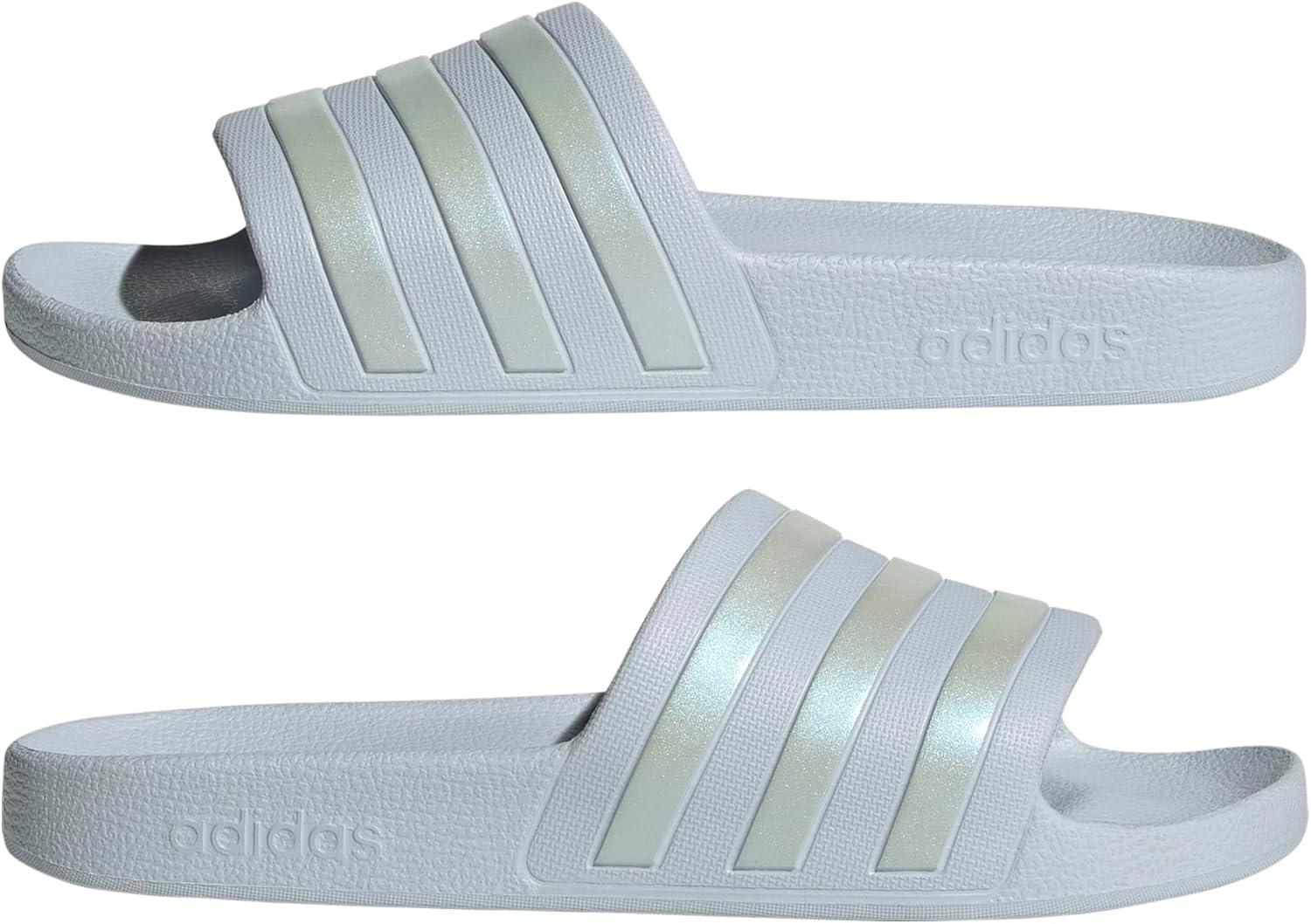 imageadidas womens Adilette AquaHalo BlueHalo BlueHalo Blue