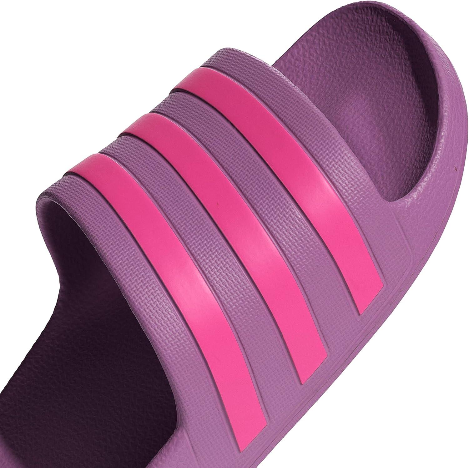 imageadidas womens Adilette AquaPreloved PurpleLucid PinkPreloved Purple