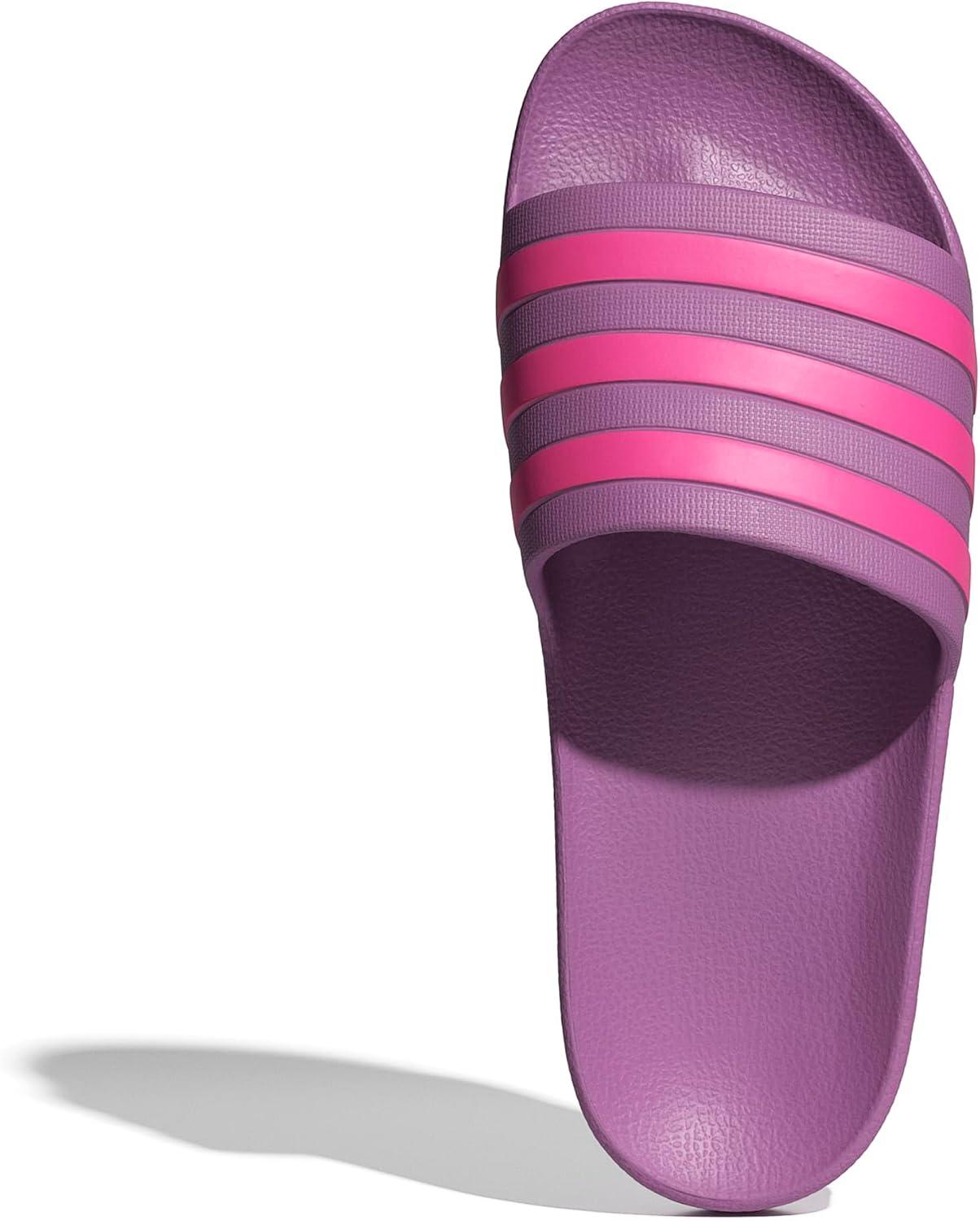 imageadidas womens Adilette AquaPreloved PurpleLucid PinkPreloved Purple