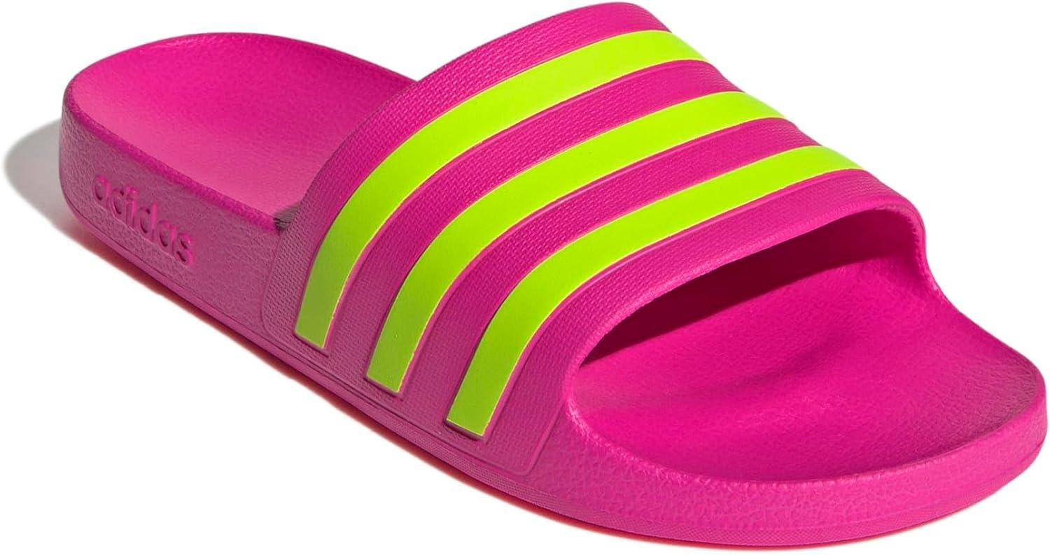 imageadidas womens Adilette AquaShock PinkSolar SlimeShock Pink