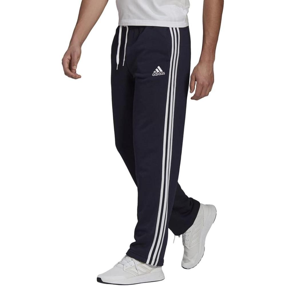 imageAdidas Mens Essentials 3Stripes Regular Tricot PantspantsLegend Ink