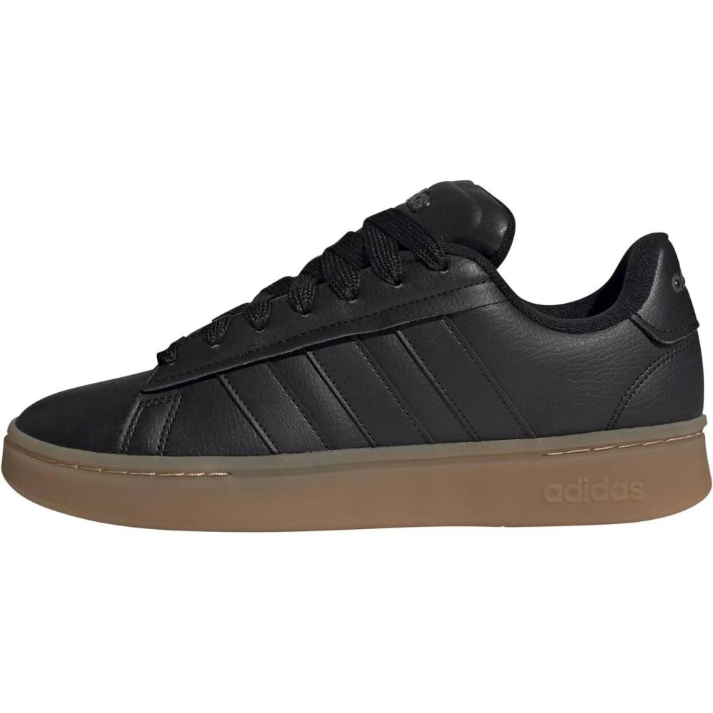 imageAdidas Mens Grand Court Alpha 00sBlackBlackGum