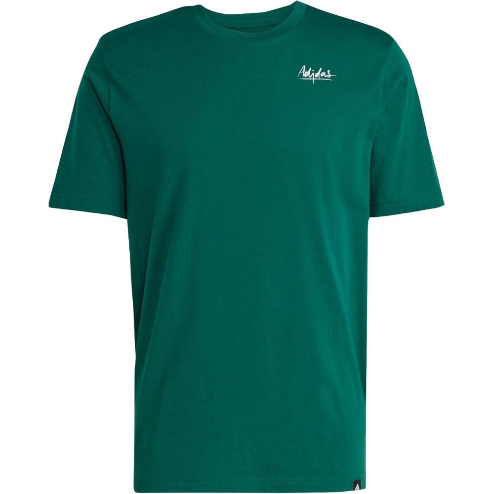 imageAdidas Mens Lounge TShirtCollegiate Green