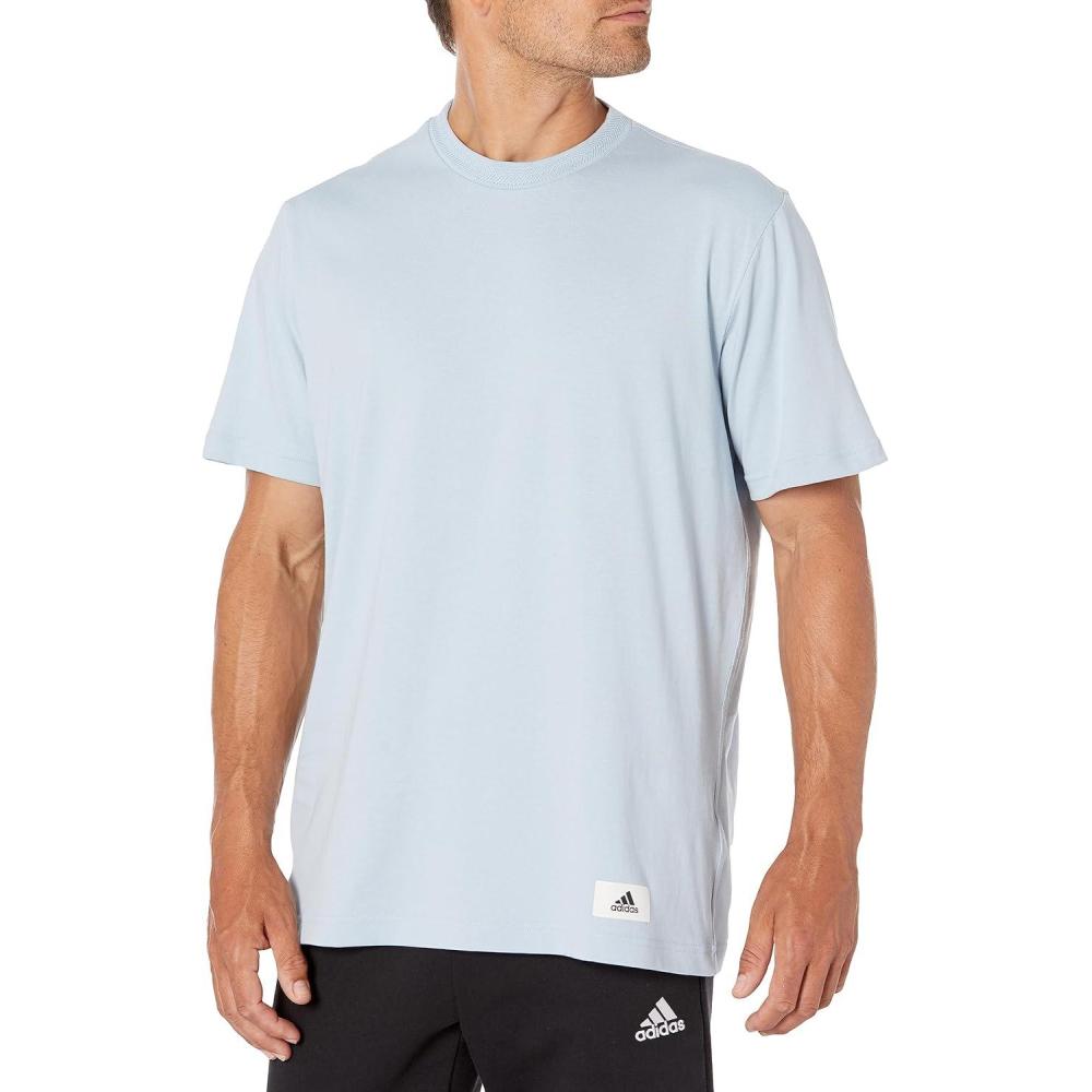 imageAdidas Mens Lounge TShirtWonder Blue