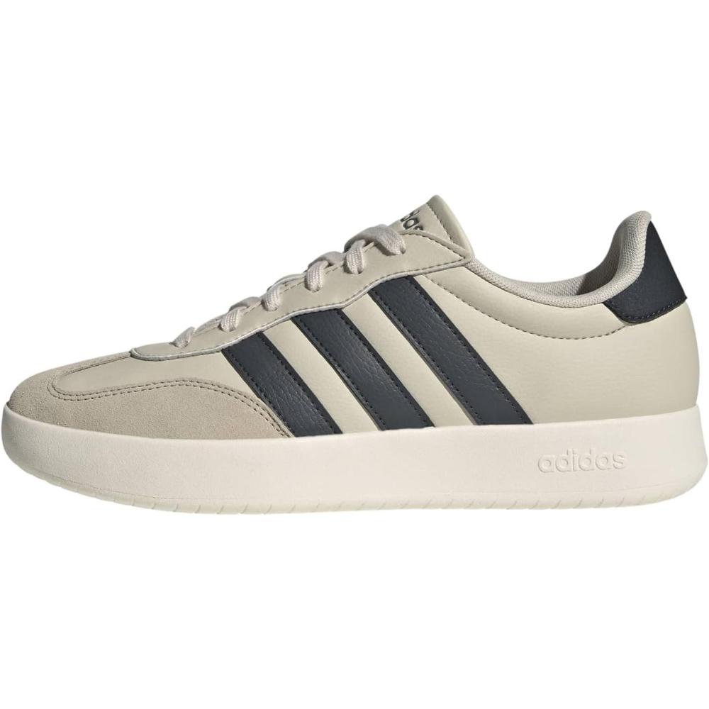 imageadidas Mens Barreda Fashion SneakersAluminaCarbonWonder Beige