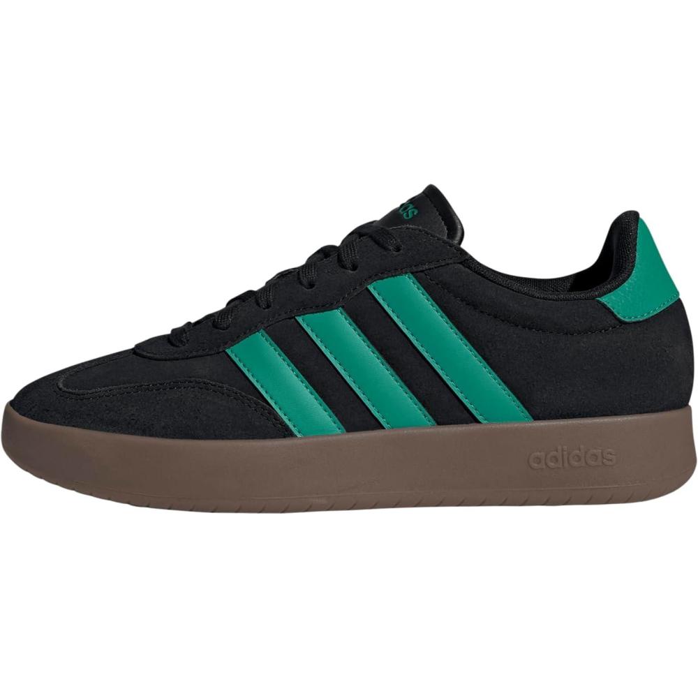 imageadidas Mens Barreda Fashion SneakersBlackCourt GreenGum