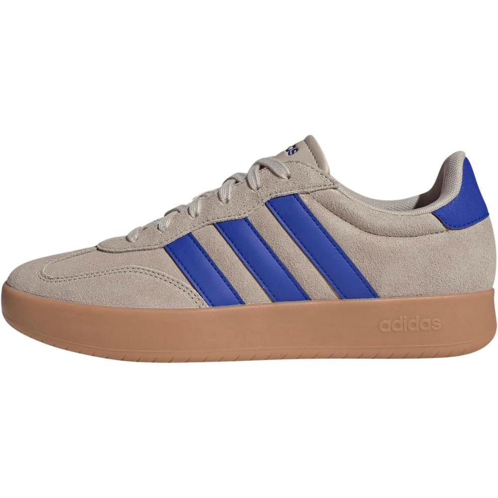 imageadidas Mens Barreda Fashion SneakersWonder BeigeLucid BlueGum