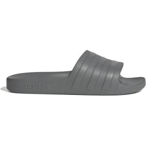 adidas womens Adilette Aqua(Grey/Grey/Grey)