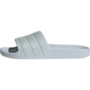 adidas womens Adilette Aqua(Halo Blue/Halo Blue/Halo Blue)