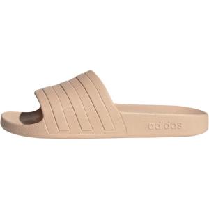 adidas womens Adilette Aqua(Powder Coral/Powder Coral/Powder Coral)