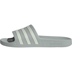 adidas womens Adilette Aqua(Wonder Sage/Linen Green/Linen Green)