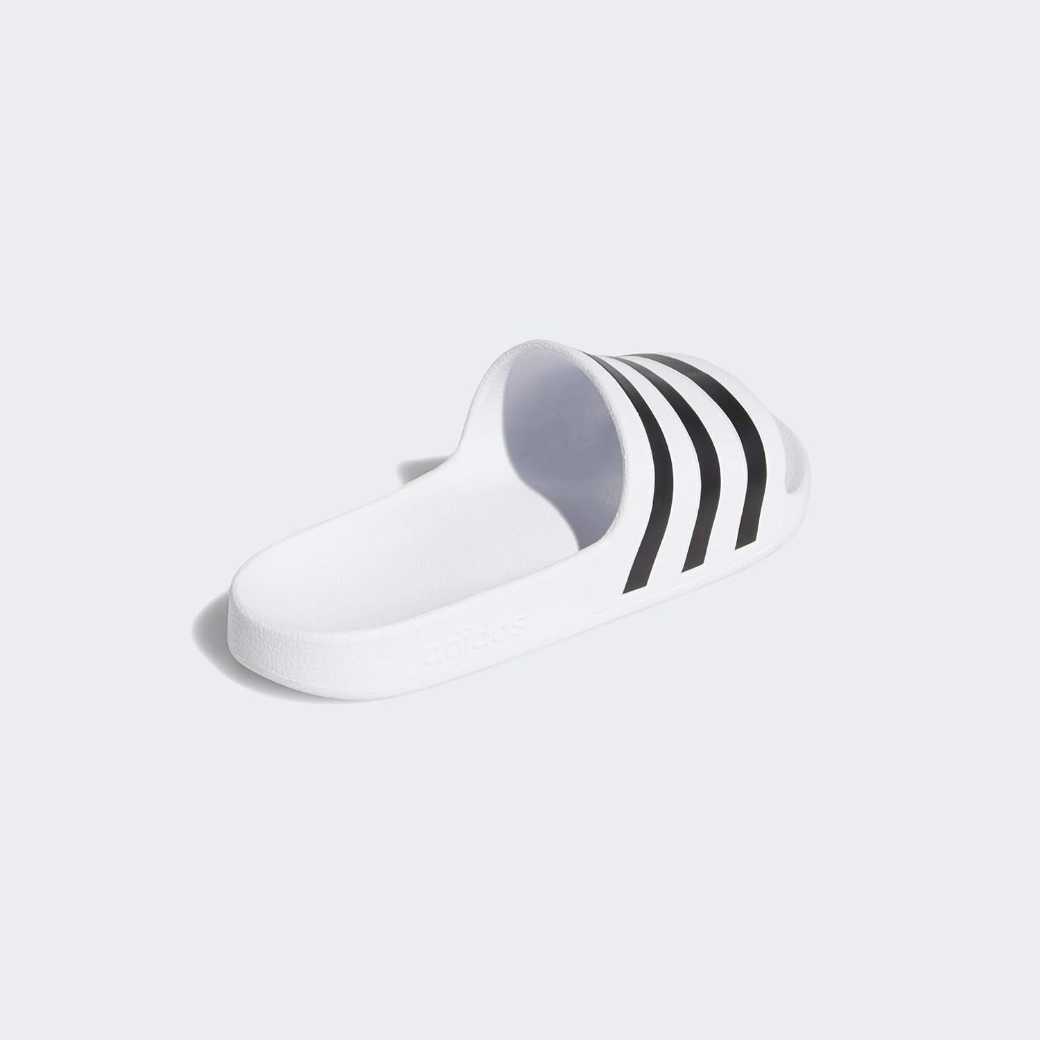 imageadidas Womens Adilette SandalWhite Ftwr White Core Black Ftwr White Ftwr White Core Black Ftwr White